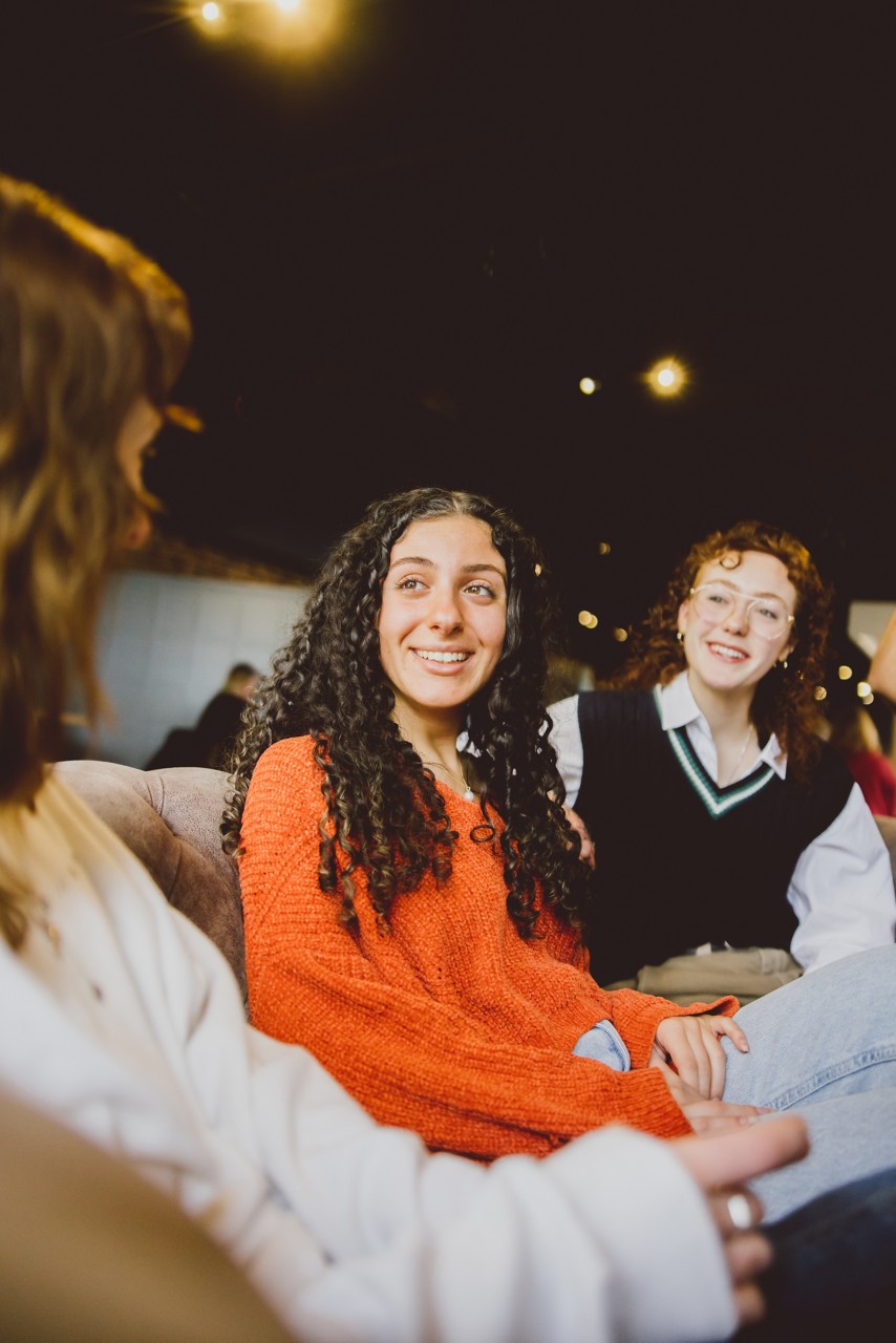 Undergraduate students in Portland Coffee
