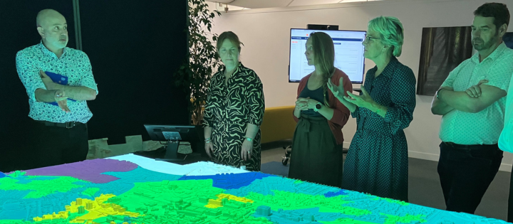Claire Ward, EMCCA mayor, visiting City as Lab